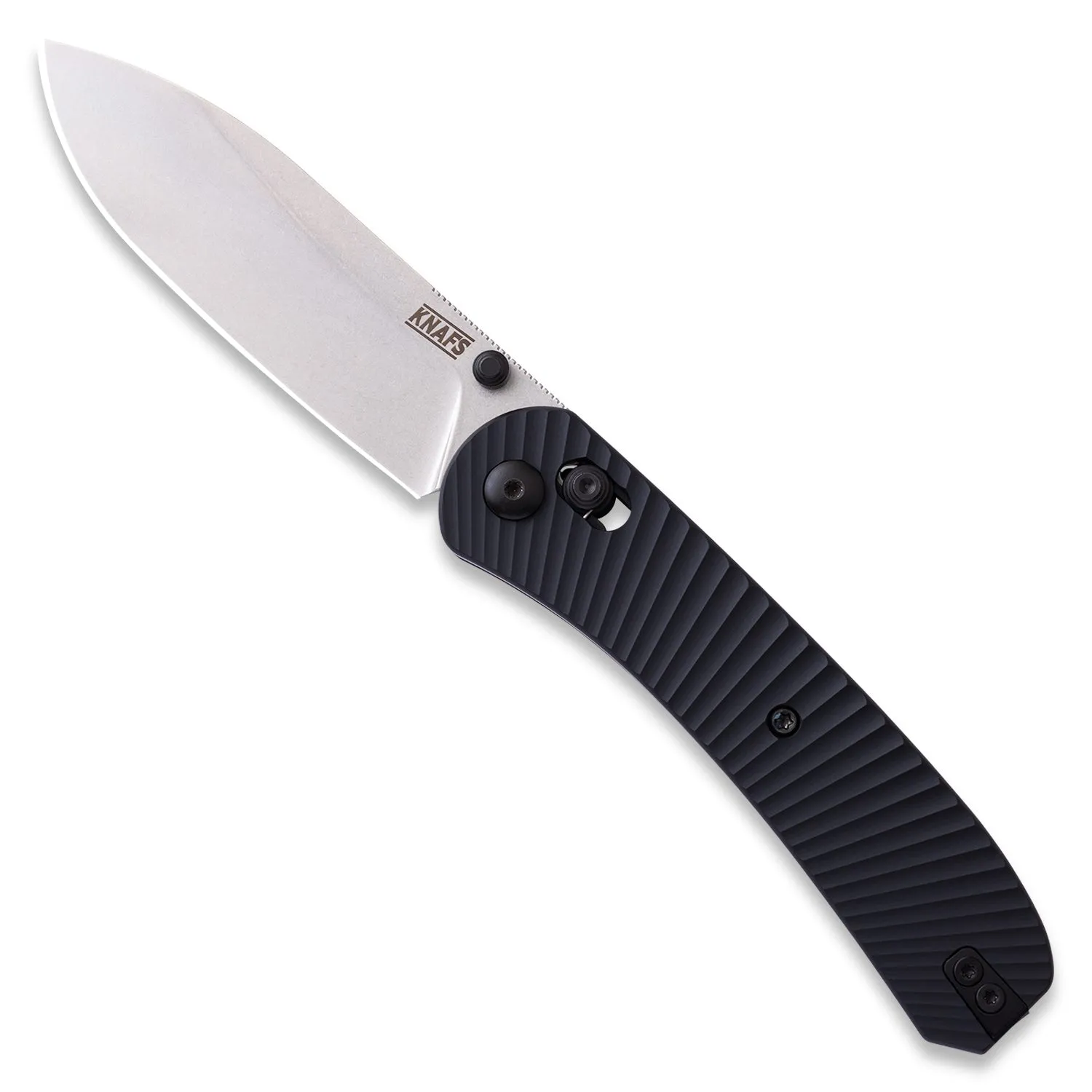 Lander 2 Pocket Knife - Solar Flare Aluminum Scales - Pre-built