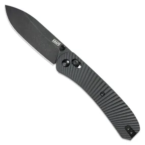 Lander 2 Pocket Knife - Solar Flare Aluminum Scales - Pre-built