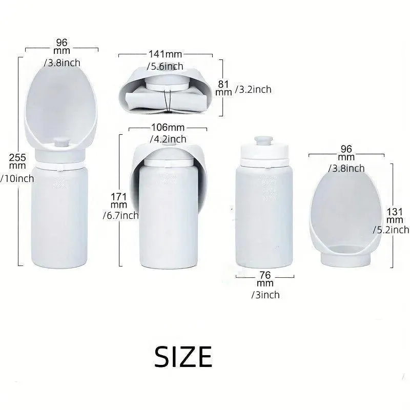 Leak-Proof Dog Water Bottle - Foldable Silicone Dispenser