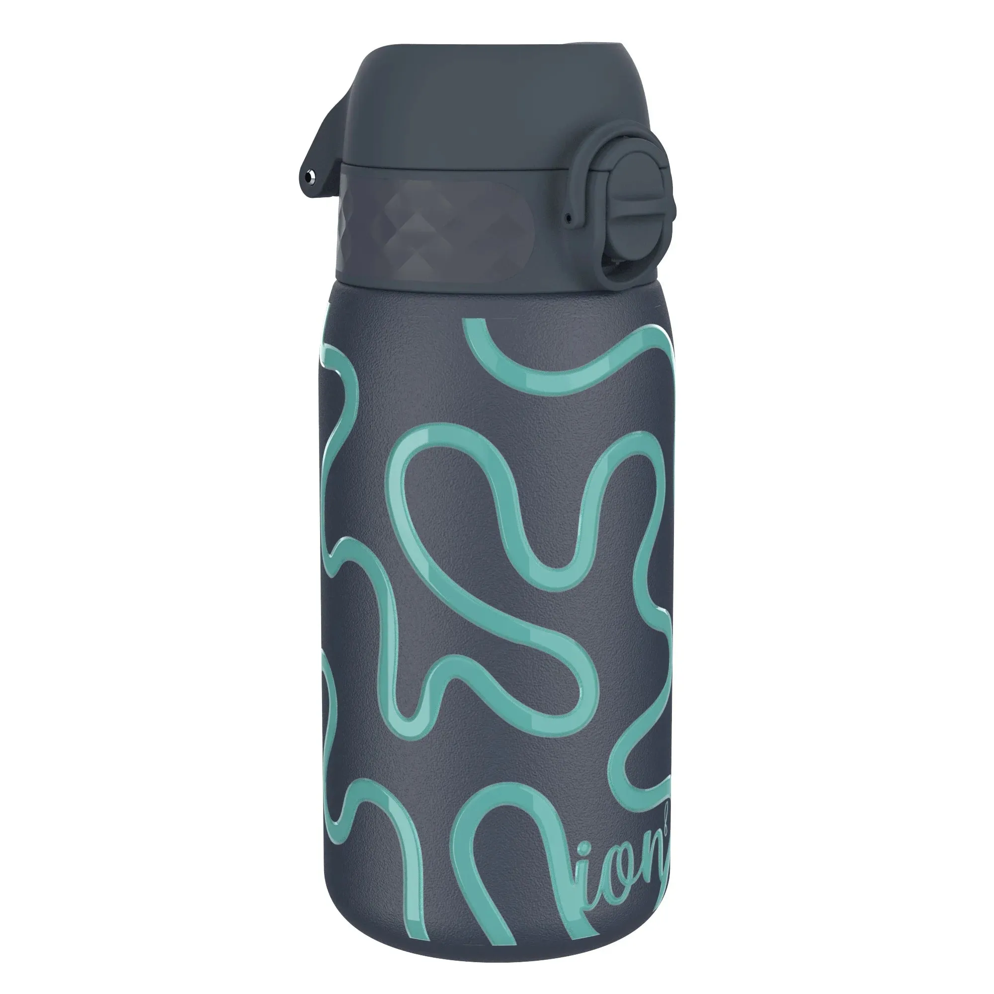 Leak Proof Thermal Steel Water Bottle, Insulated, Squiggly Line, 320ml (11oz)