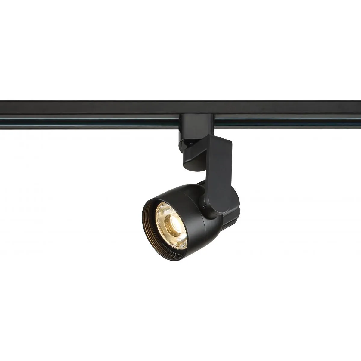 LED Track Head Angle Arm 12W 1000 Lumens 3000K, Halo, 24°, Black