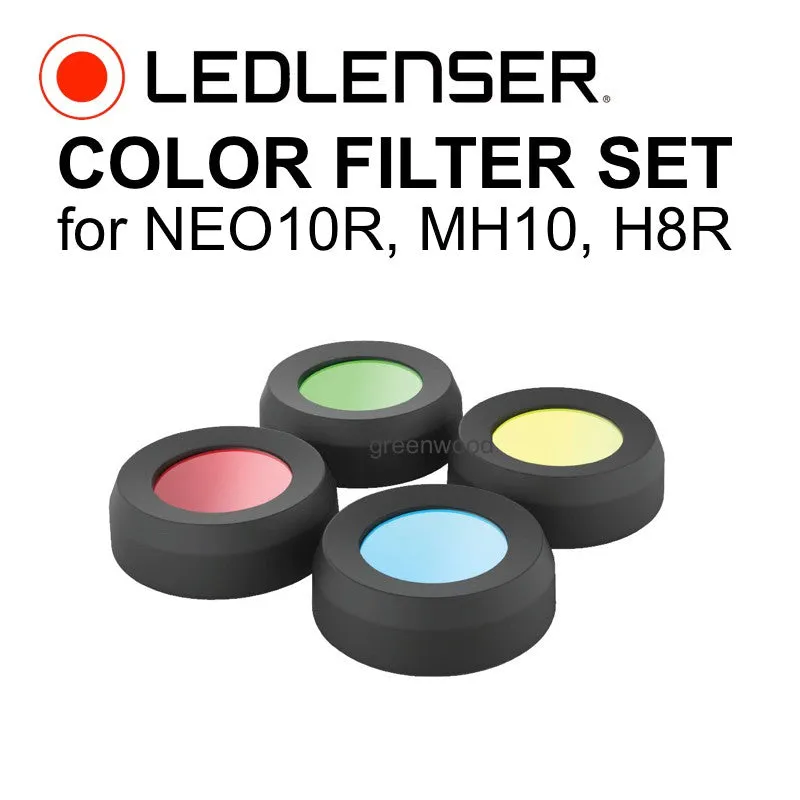 LEDLENSER Colour Filter Set 36mm (NEO10R, MH10, H8R)