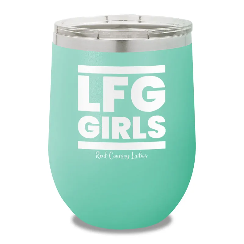 LFG Girls 12oz Stemless Wine Cup