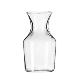 Libbey 718 Carafe, 4-1/8 oz. rim full (3 oz. to the neck), Safedger rim guarantee, glass (H