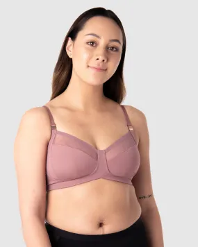 Lunar Eclipse Nursing Bra - Antique Rose