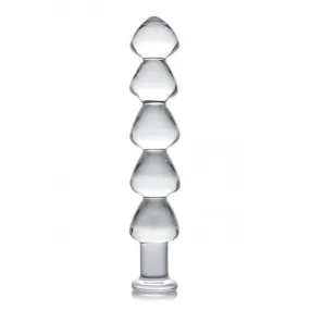 Master Series Drops Anal Links Glass Dildo