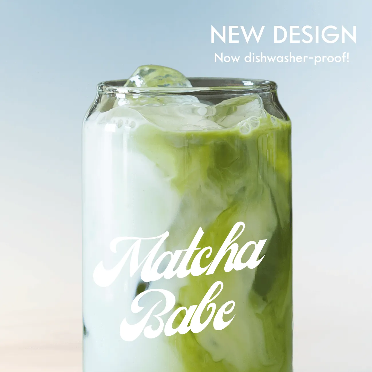 Matcha Babe Glass