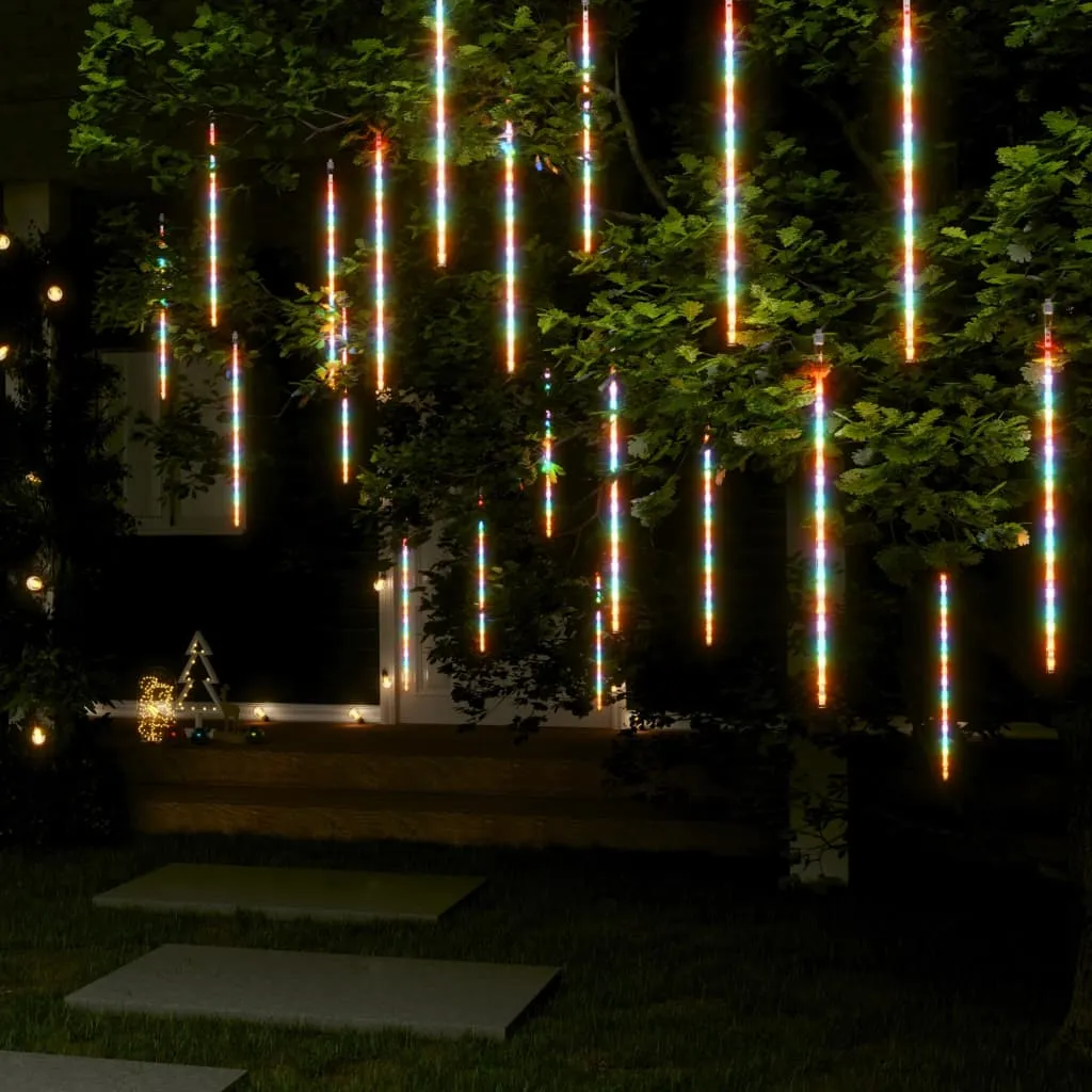 Meteor Lights 20 pcs 50 cm Colourful 720 LEDs Indoor Outdoor