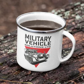 MILITARY VEHICLE SOLUTIONS LTD ENAMEL MUG