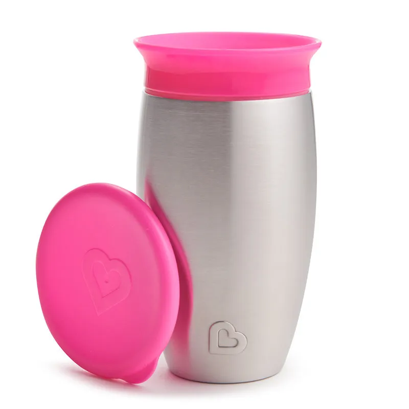 Munchkin Miracle Stainless Steel 360° Sippy Cup 10oz