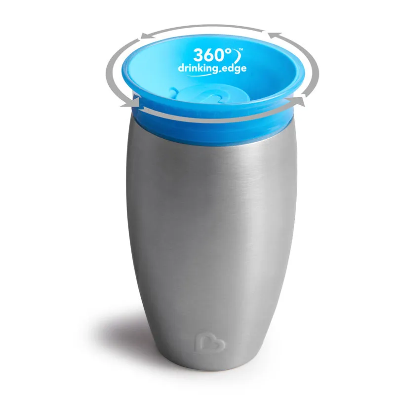 Munchkin Miracle Stainless Steel 360° Sippy Cup 10oz