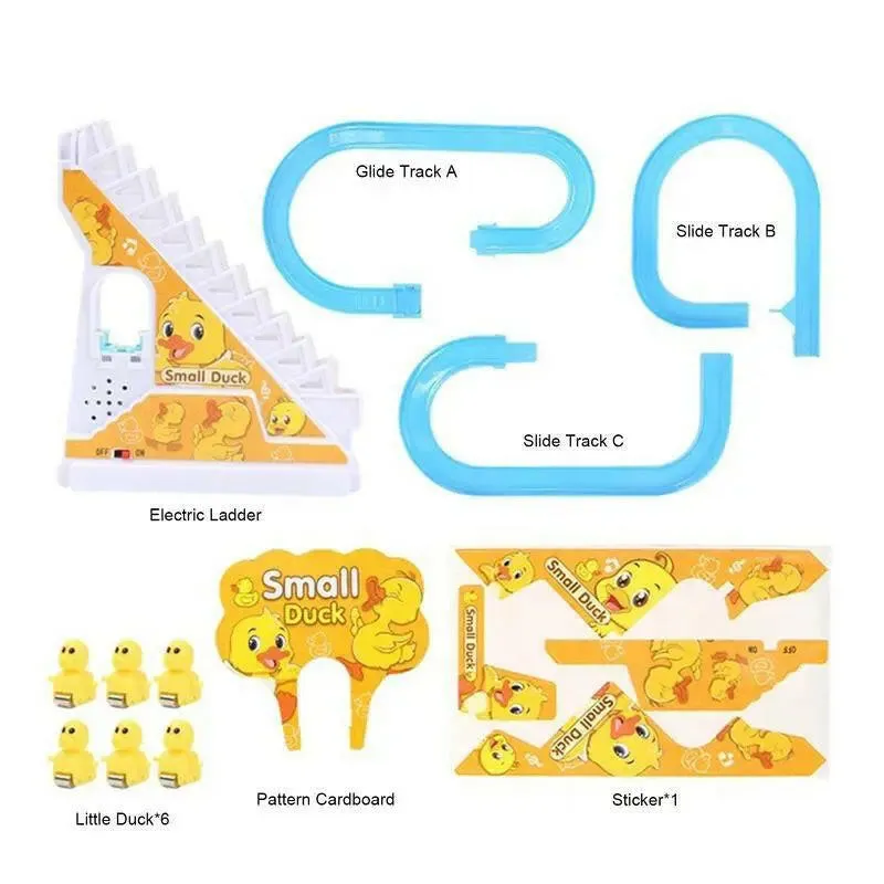 Musical Duck Track Set Toy for Babies - Light-Up Learning Fun