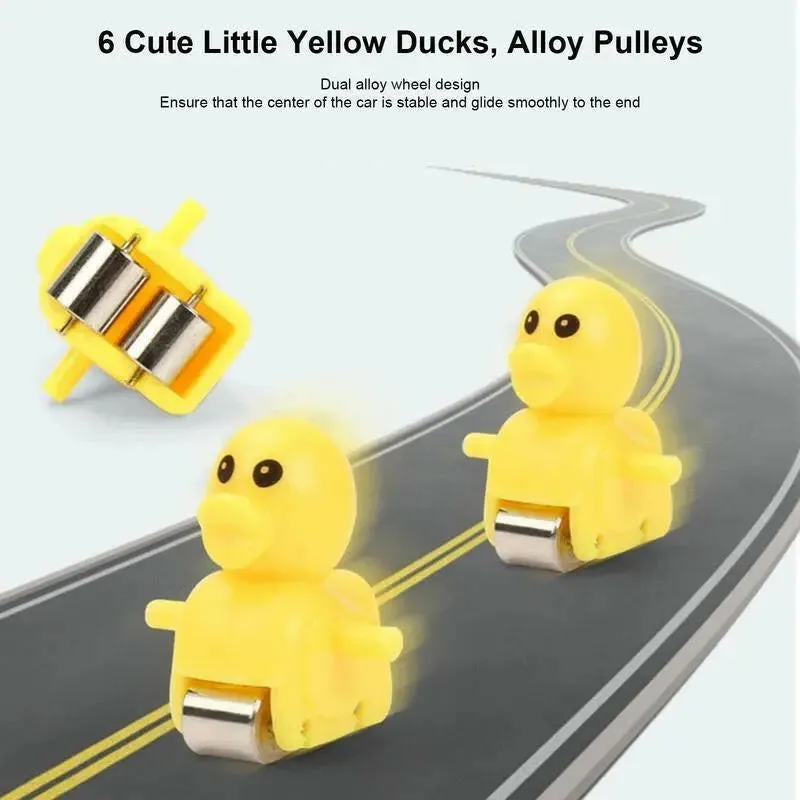 Musical Duck Track Set Toy for Babies - Light-Up Learning Fun