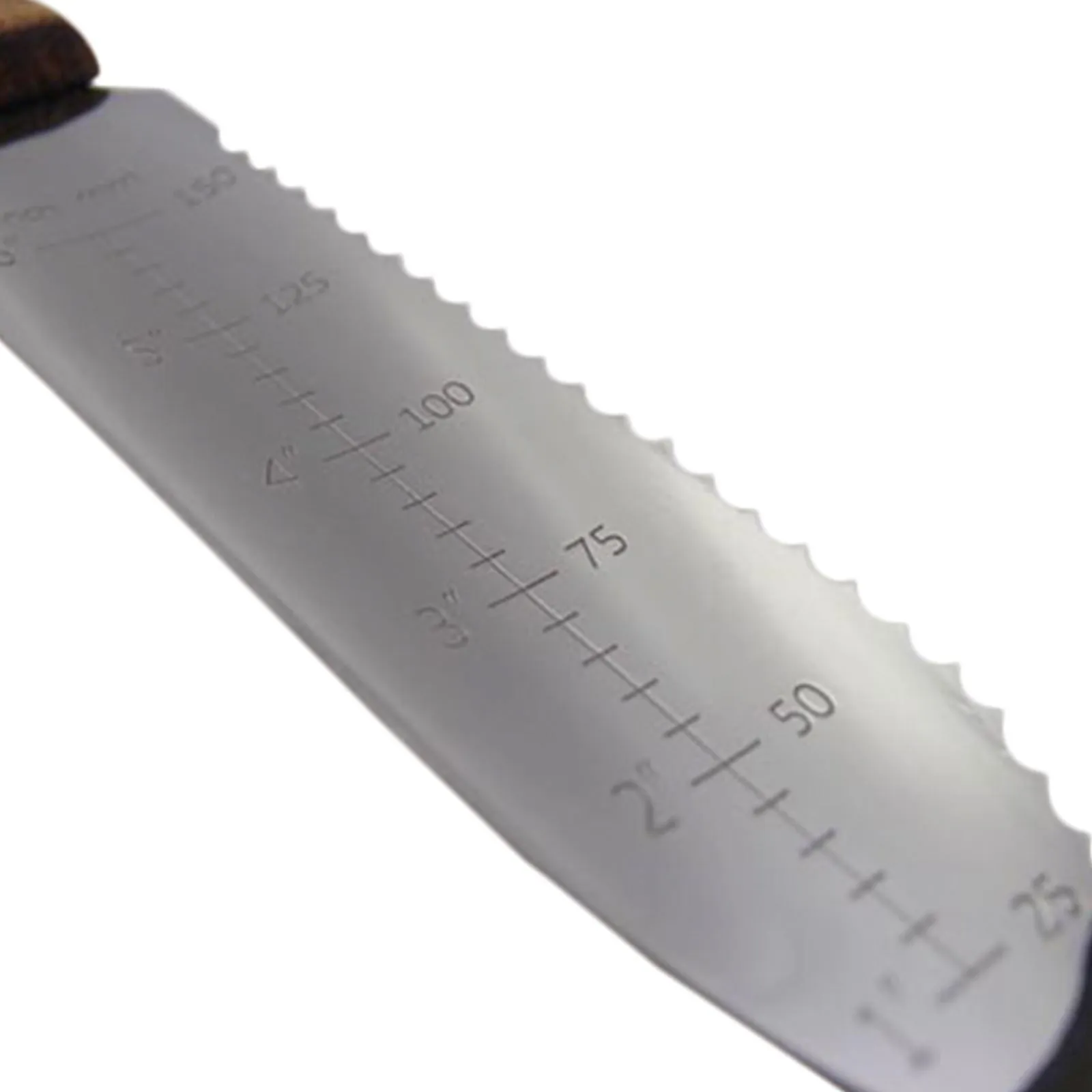 Nisaku NJP650 7.25 in. Blade Hori-Hori Japanese Stainless Steel Tomita Weeding Knife