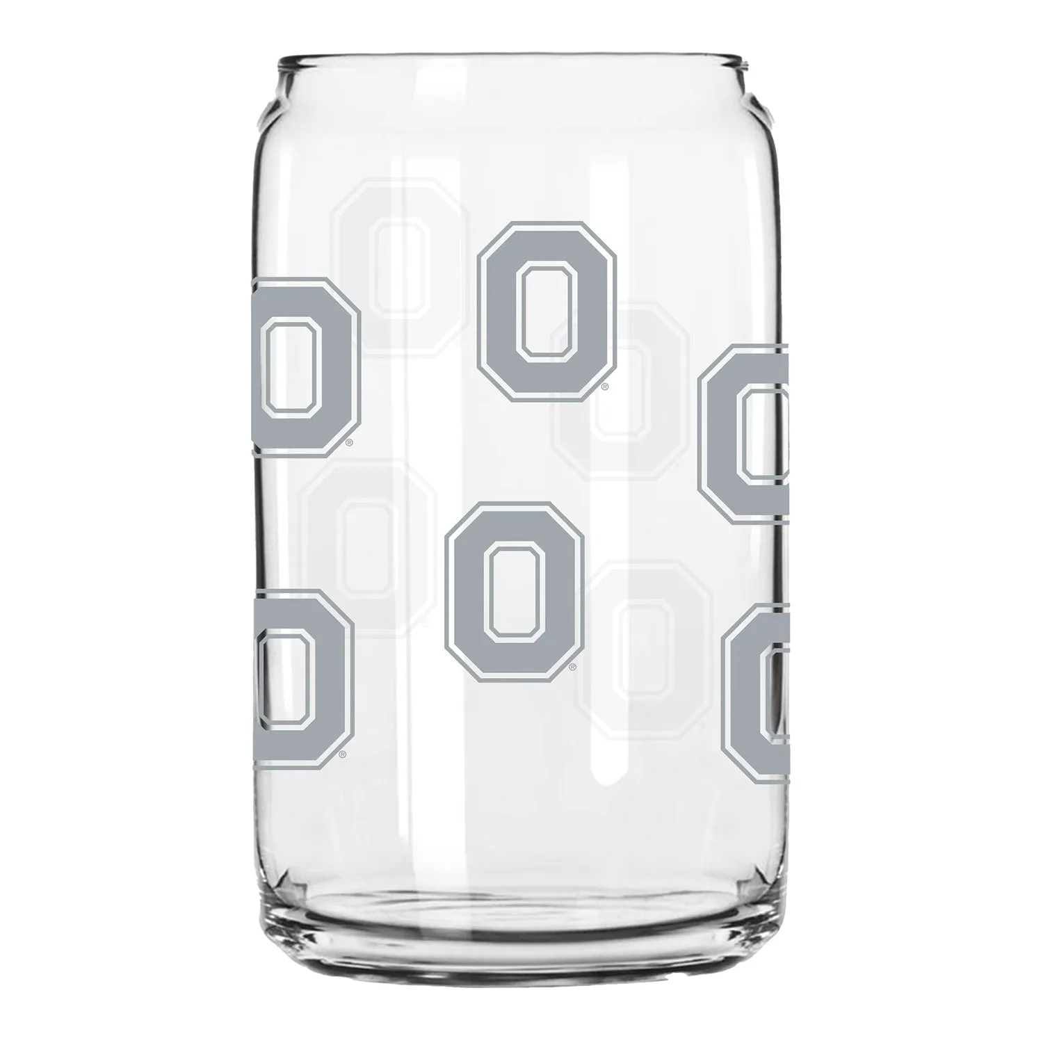 Ohio State Buckeyes 16oz Glass Can Cup