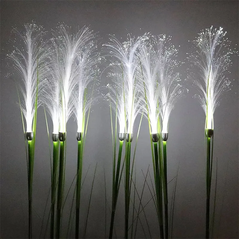 Optical Fiber Simulation Solar Reed Light Outdoor Landscape Decorative Light