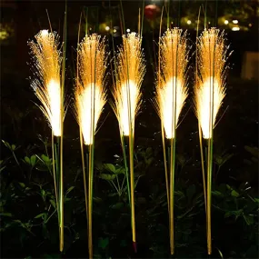 Optical Fiber Simulation Solar Reed Light Outdoor Landscape Decorative Light