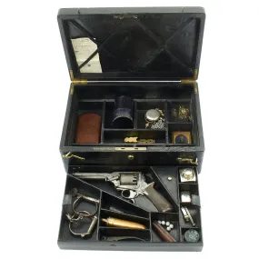 Original British Police Officer's Cased Revolver Set from Det. Sgt. William Thick - Jack the Ripper Investigator