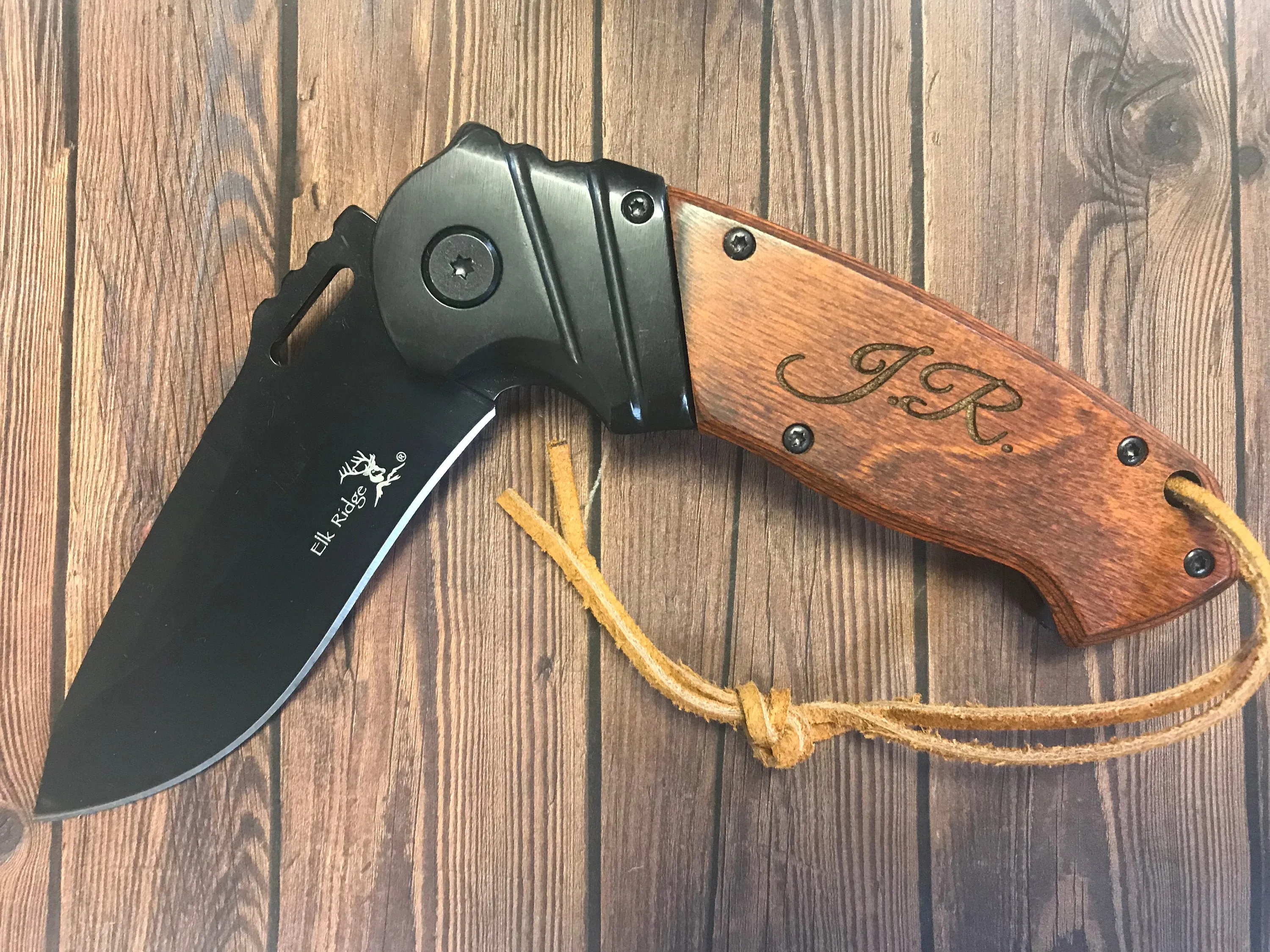 Personalized Knife - Elk 2