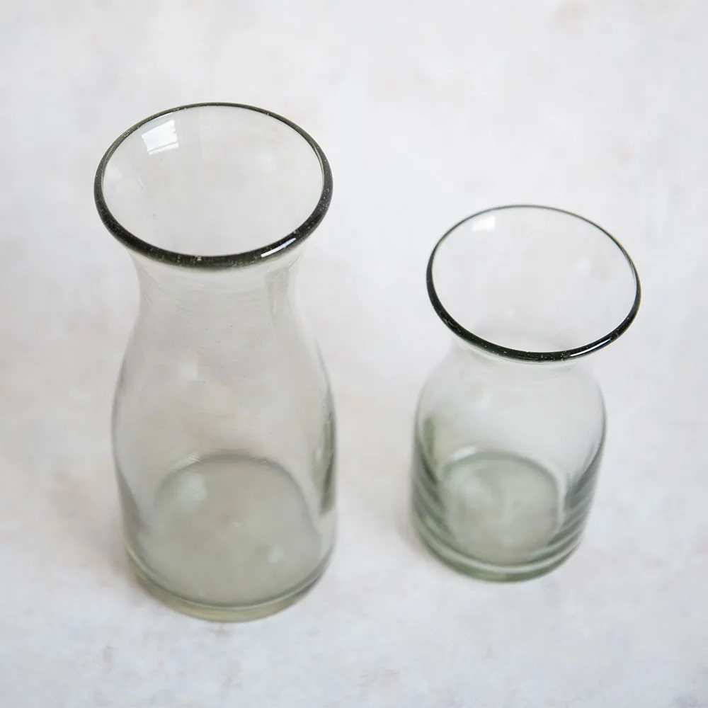 Petite Recycled Glass Carafe