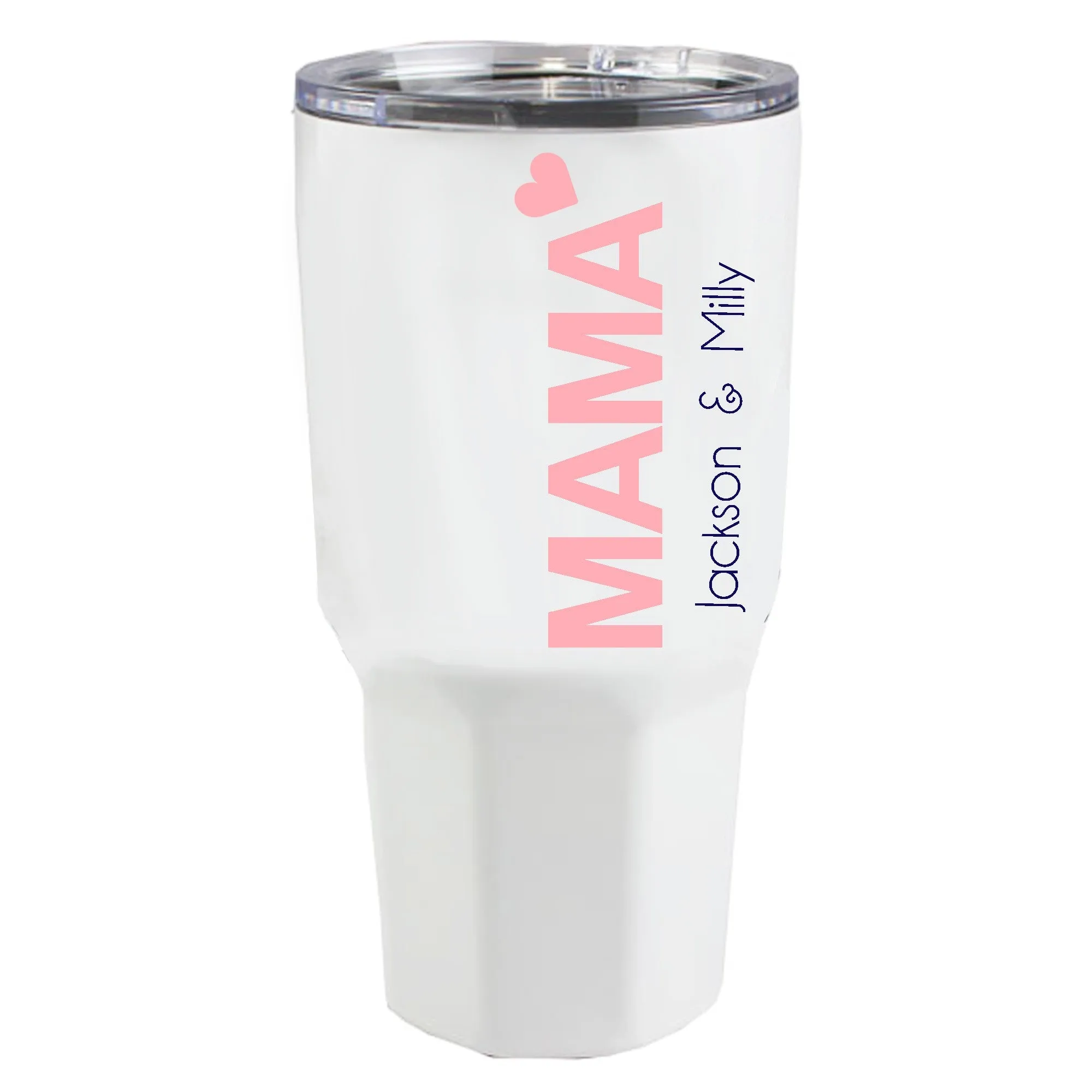 Pink Heart Tumbler