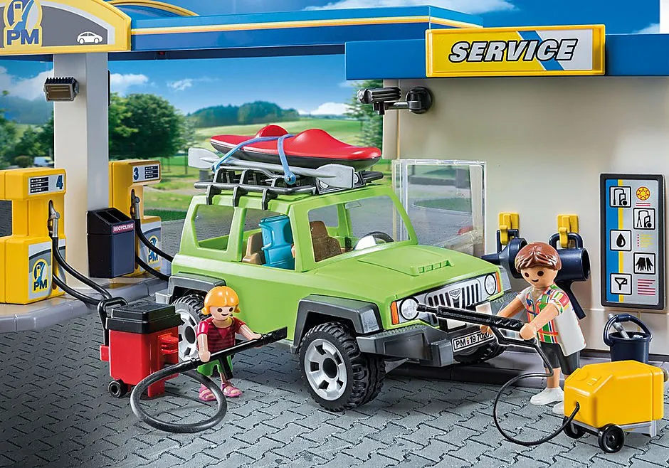 Playmobil City Life Fuel Station