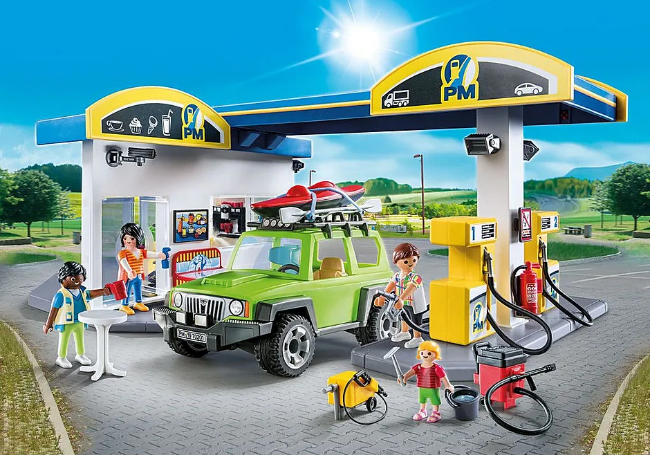 Playmobil City Life Fuel Station