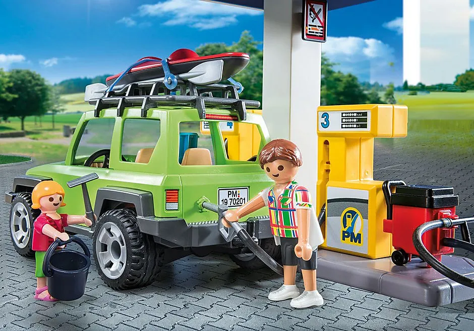 Playmobil City Life Fuel Station