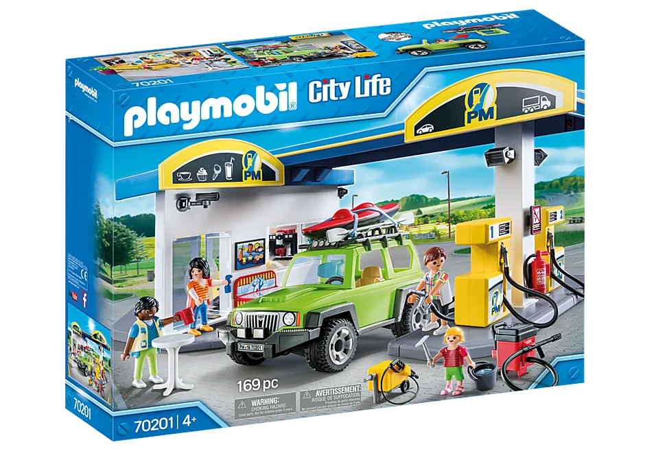 Playmobil City Life Fuel Station