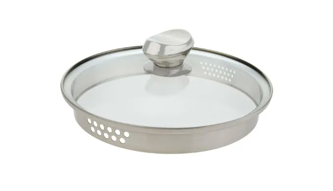 PRICE DROP: Wolfgang Puck 12-Cup Stainless Steel Pot with Colander Lid Model 695-303 - Ships Quick!