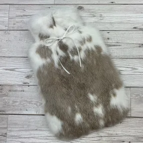 Rabbit Fur Hot Water Bottle - Large - #192