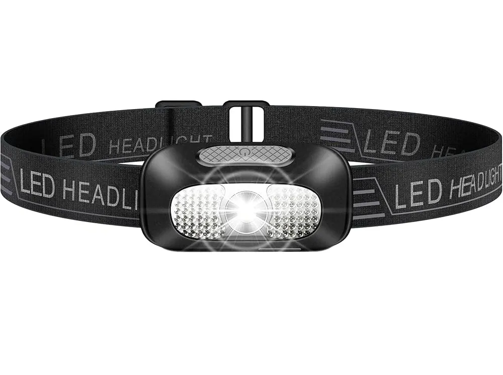 Rechargeable LED Adjustable Running Headlamp