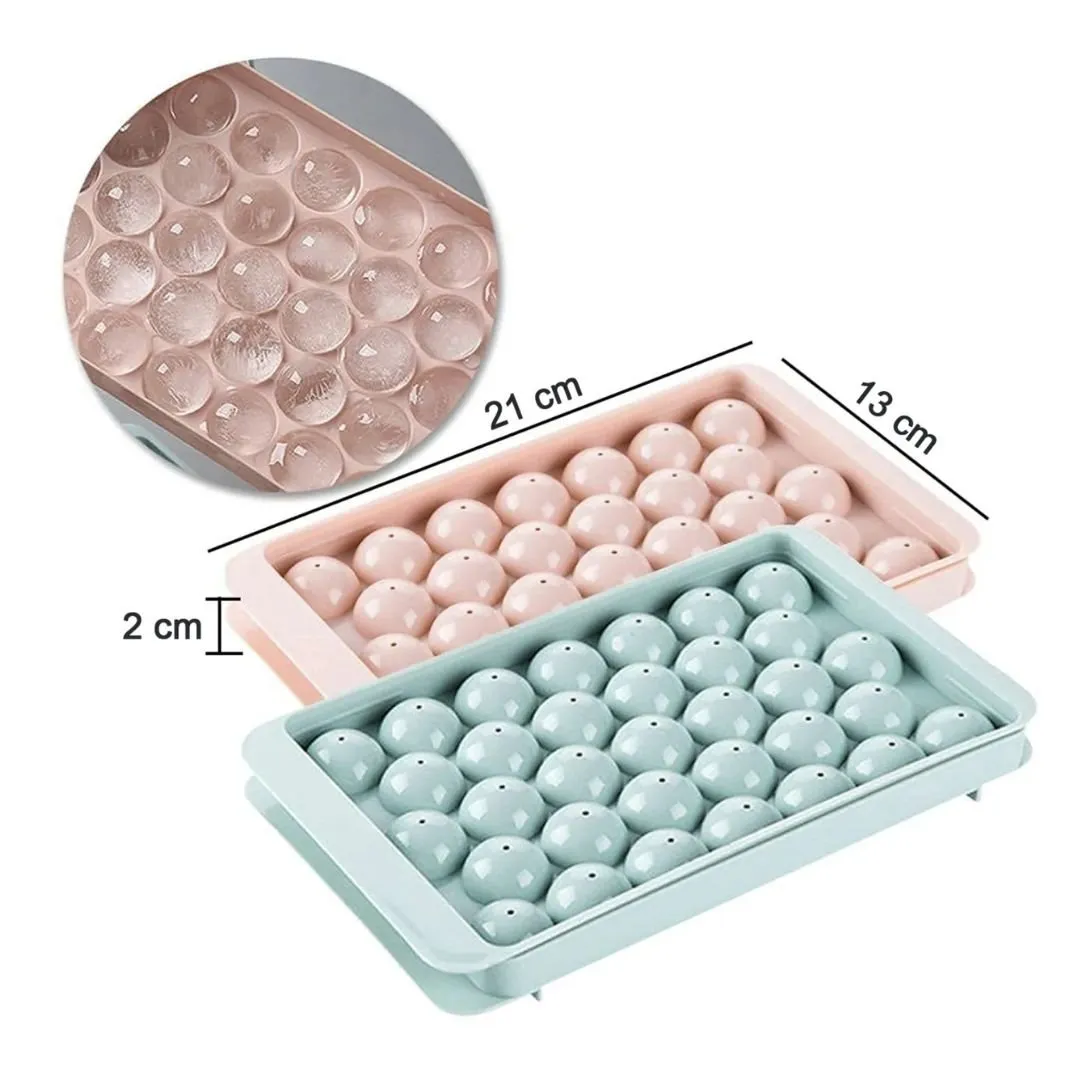 Round Ice Balls Maker Tray [BPA Free Plastic] | Cool Kitchen Items