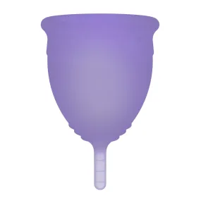 SAALT Menstrual Cup Soft - Regular Mountain Iris Purple