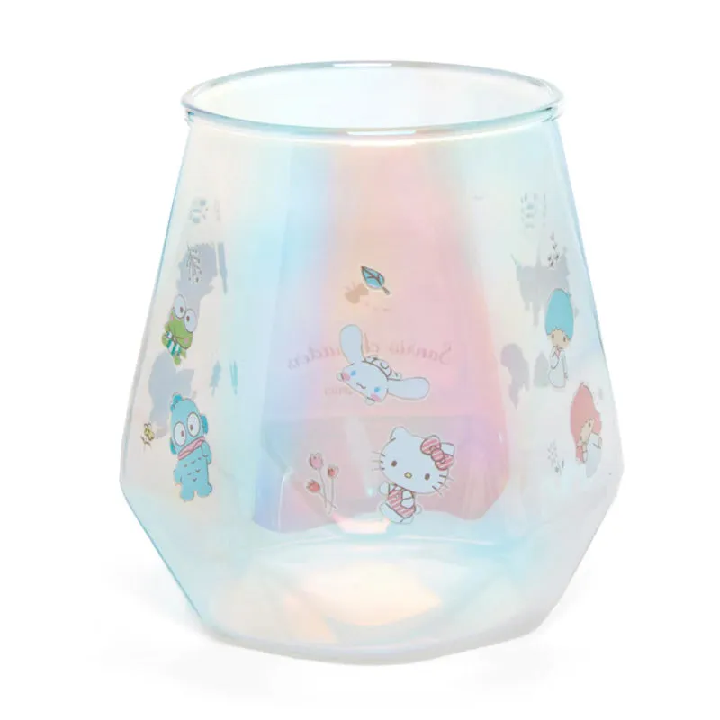 Sanrio Characters Iridescent Glass Cup