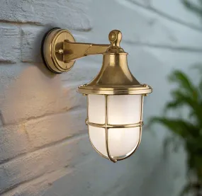 Solid Brass Classic Outdoor Wall Light - IP64