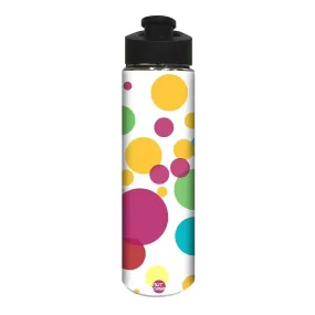 Stainless Steel Sipper Bottle -  Colorful Dots