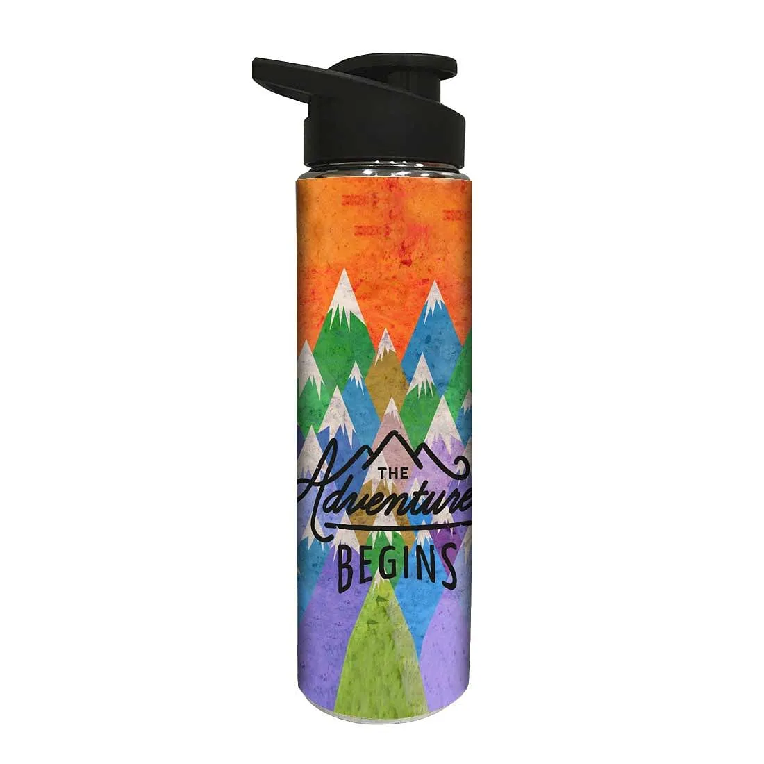 Stainless Steel Sipper Bottle - The Adventure Begins