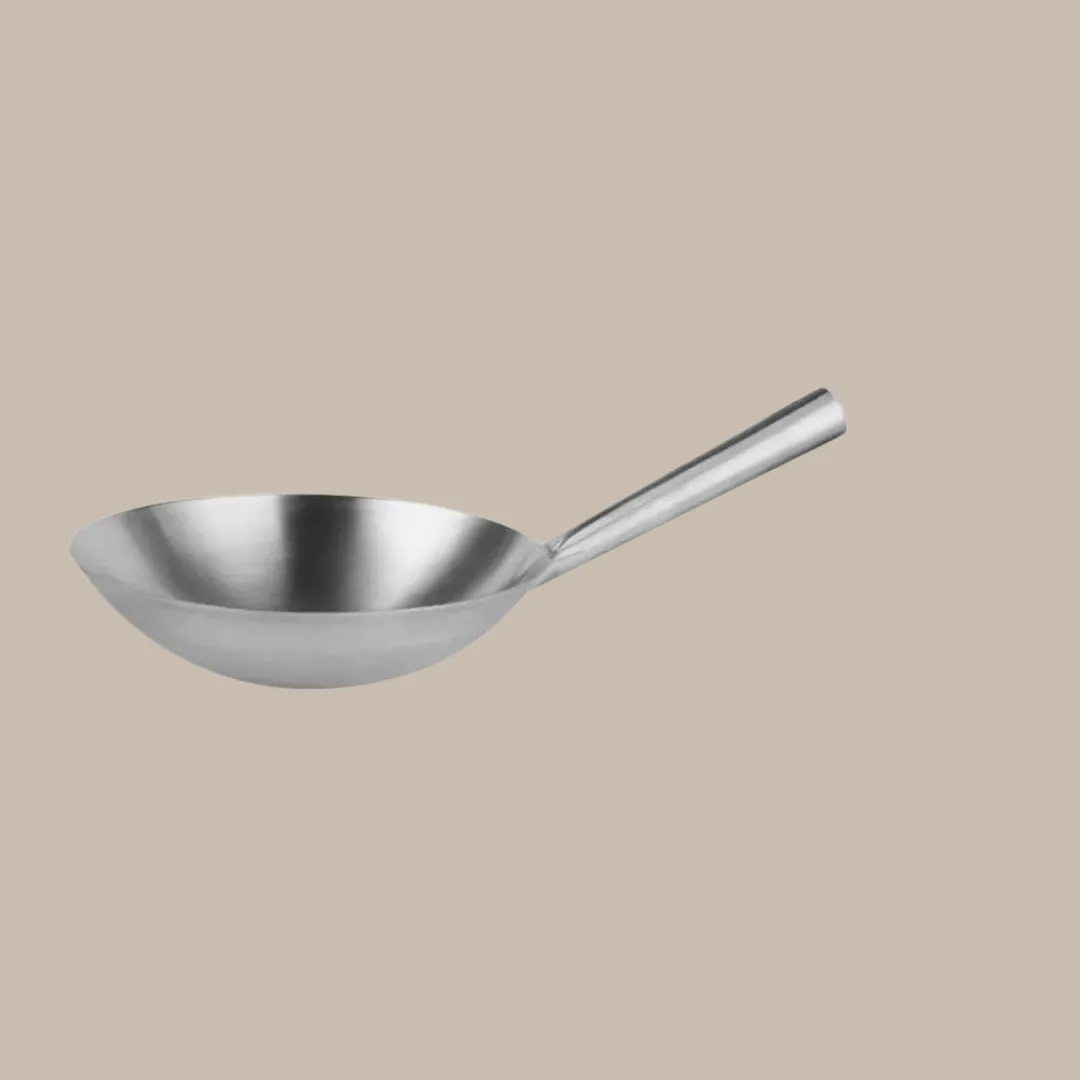 Stainless Steel Wok Pan