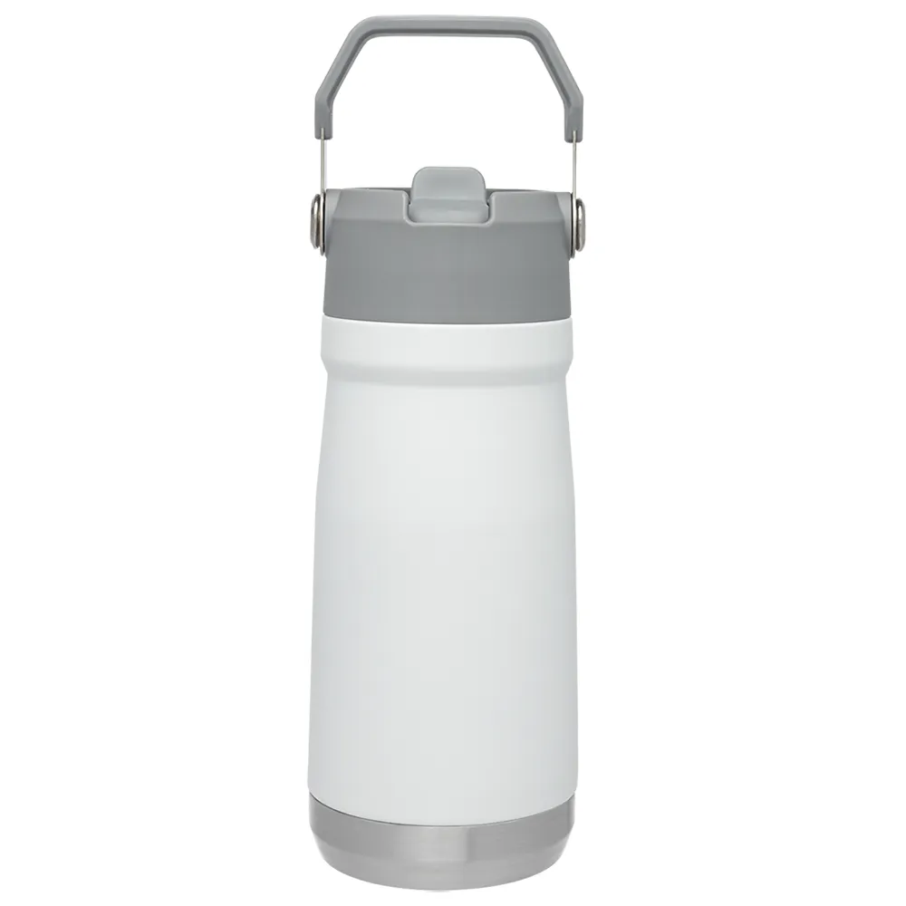 Stanley Iceflow Flip Straw Water Bottle 17oz - White