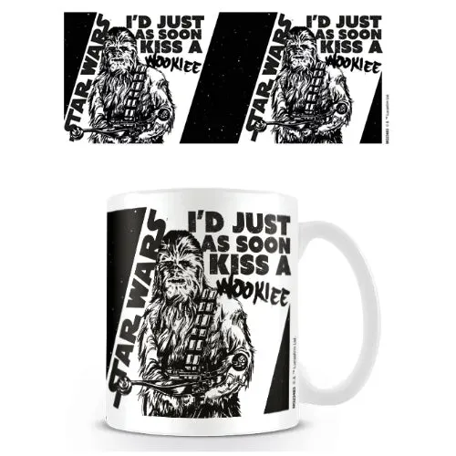 Star Wars Kiss a Wookie: Ceramic Mug - Pyramid America