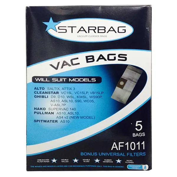 Starbag AF1011 Vacuum Cleaner Bags