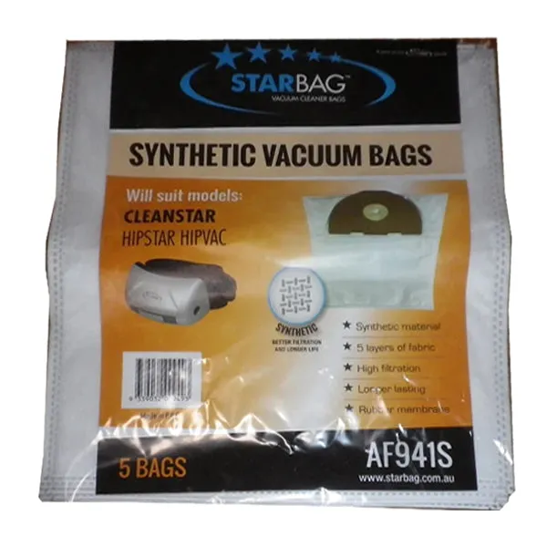 Starbag AF941S Synthetic Vacuum Cleaner Bags