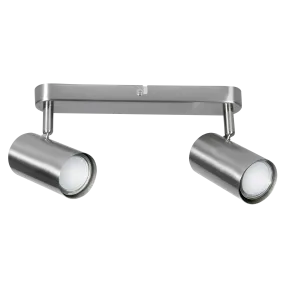 Sterling 2 Light Satin Nickel Spot Light