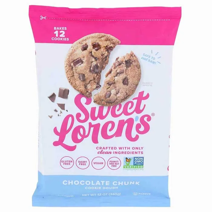 Sweet Loren's - Gluten-Free Cookie Dough, 12oz | Multiple Flavors