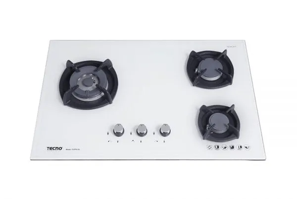 T23TGSV 75CM 3-BURNER GAS HOB   FREE BASIC INSTALLATION