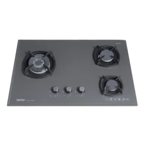 T23TGSV 75CM 3-BURNER GAS HOB   FREE BASIC INSTALLATION