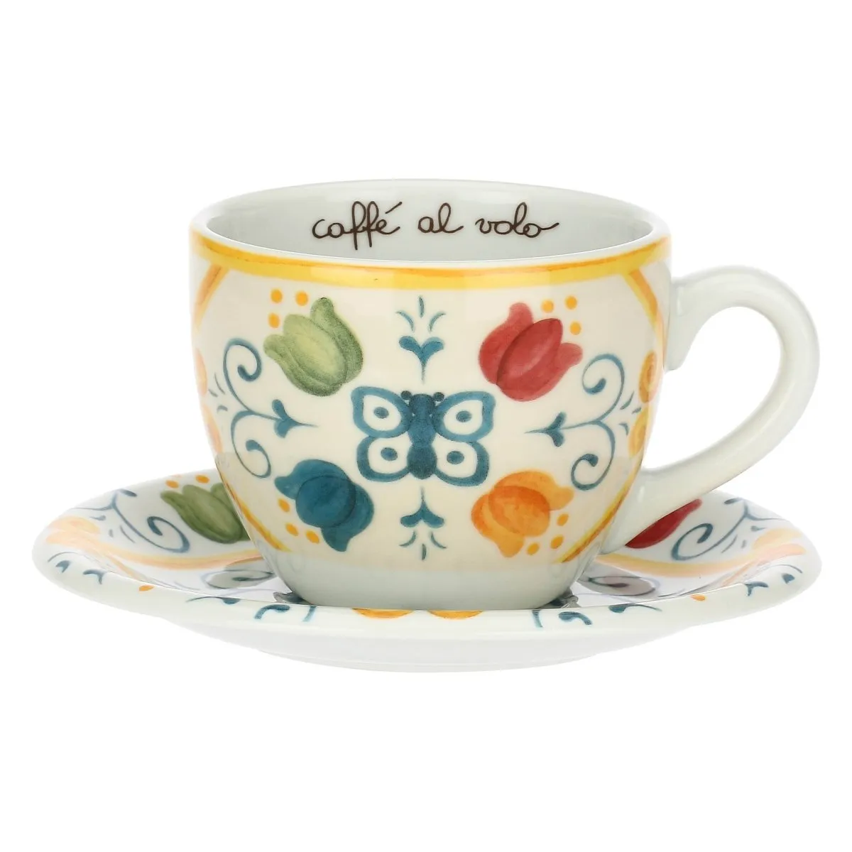 Tazza colazione Thun in porcellana linea Eolia | Rohome