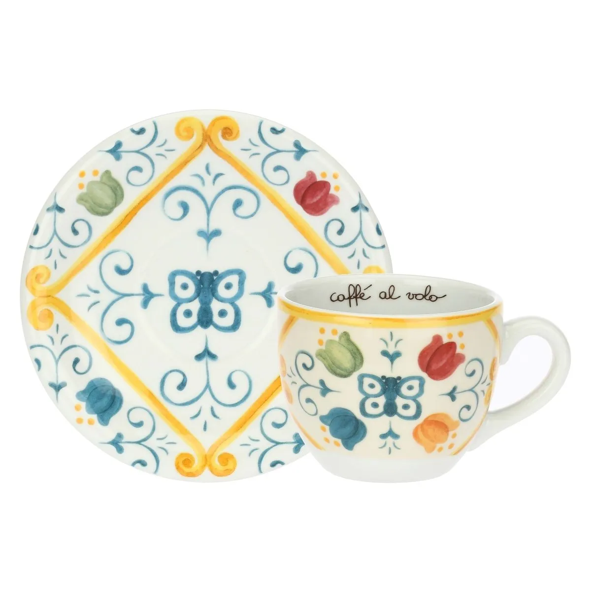 Tazza colazione Thun in porcellana linea Eolia | Rohome