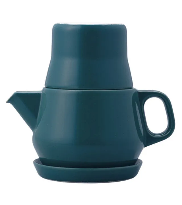 Teapot For One: KINTO Couleur - Turquoise, 500ml/17 fl. oz